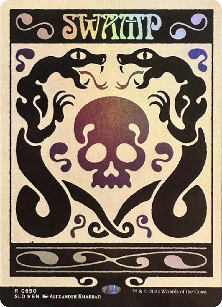 Swamp (0890) (Rainbow Foil) [Secret Lair Drop Series] | Gate City Games LLC