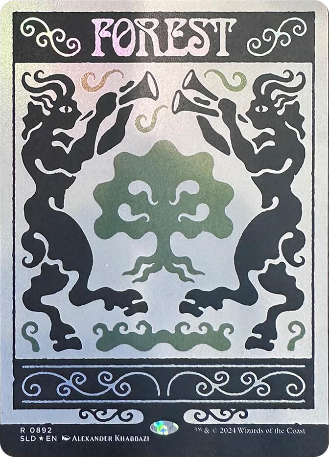 Forest (0892) (Rainbow Foil) [Secret Lair Drop Series] | Gate City Games LLC