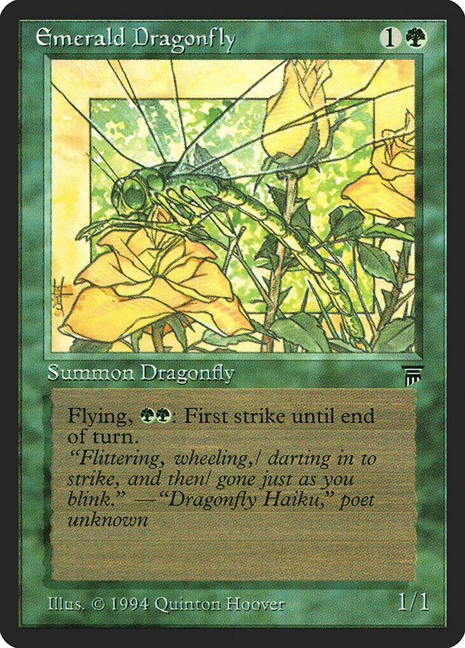 Emerald Dragonfly [Legends] | Gate City Games LLC