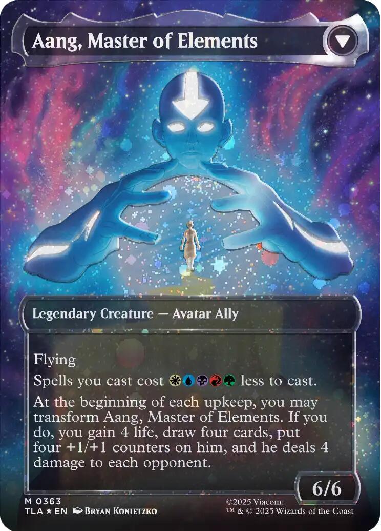 Avatar Aang (Raised Foil) [Avatar: The Last Airbender] | Gate City Games LLC