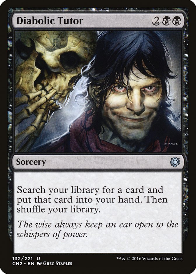 Diabolic Tutor [Conspiracy: Take the Crown] | Gate City Games LLC
