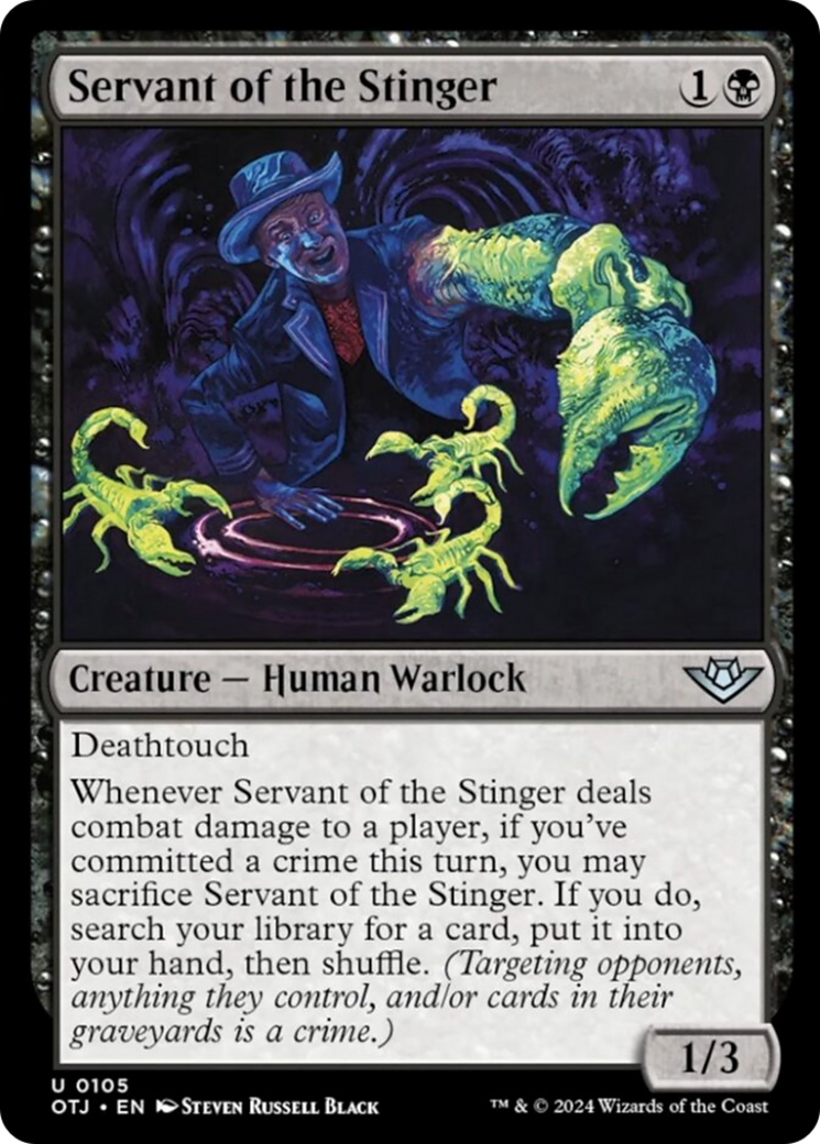 Servant of the Stinger [Outlaws of Thunder Junction] | Gate City Games LLC