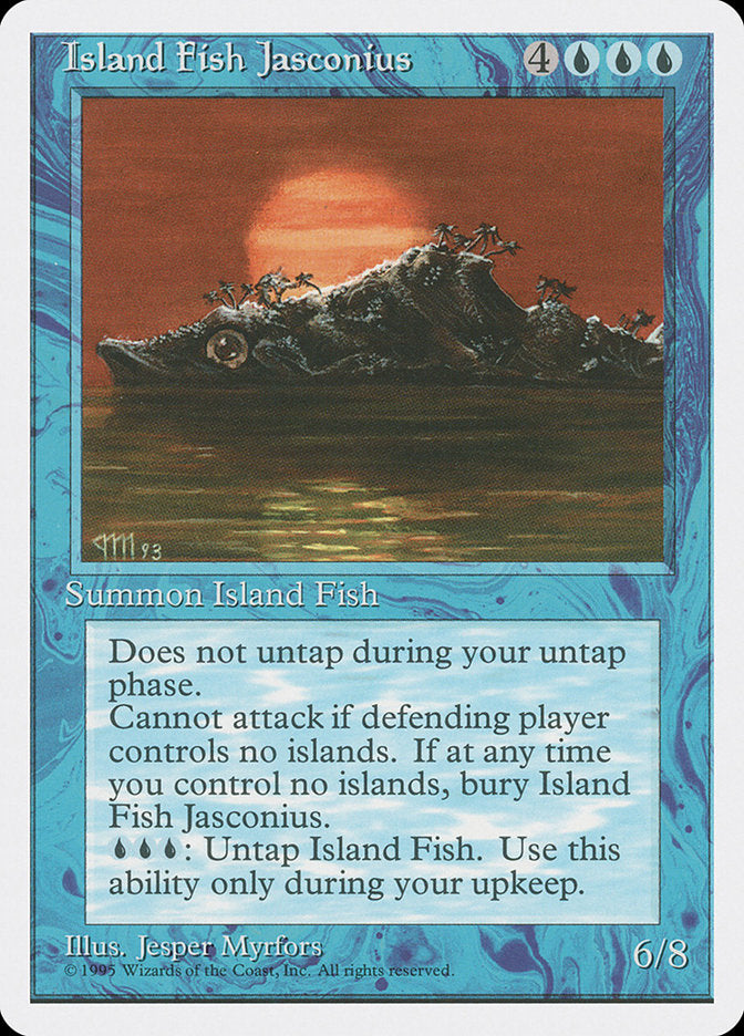 Island Fish Jasconius [Fourth Edition] | Gate City Games LLC