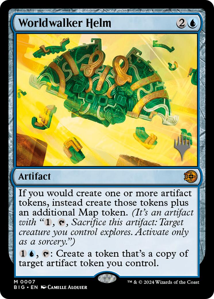 Worldwalker Helm [Edge of Eternities Promo Pack] | Gate City Games LLC