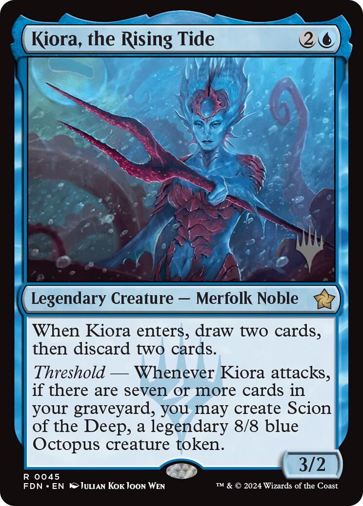 Kiora, the Rising Tide [Edge of Eternities Promo Pack] | Gate City Games LLC