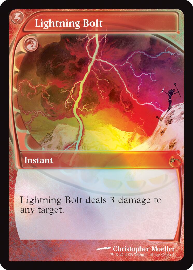 Lightning Bolt (Retro Frame) [Secret Lair Drop Series] | Gate City Games LLC
