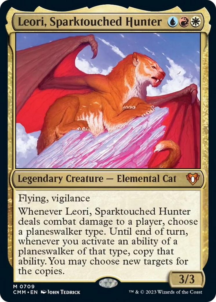 Leori, Sparktouched Hunter [Commander Masters] | Gate City Games LLC