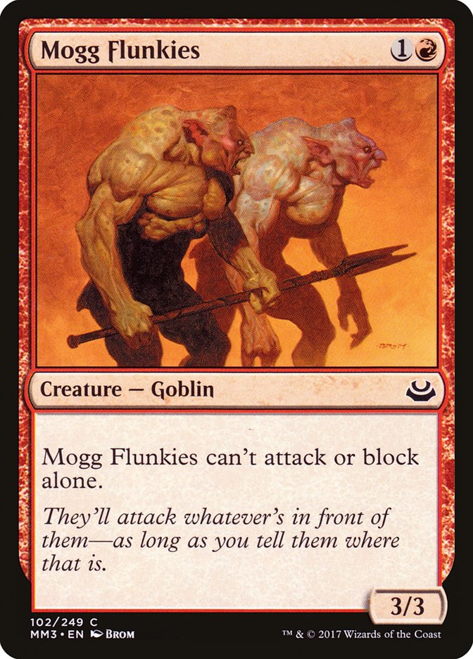 Mogg Flunkies [Modern Masters 2017] | Gate City Games LLC