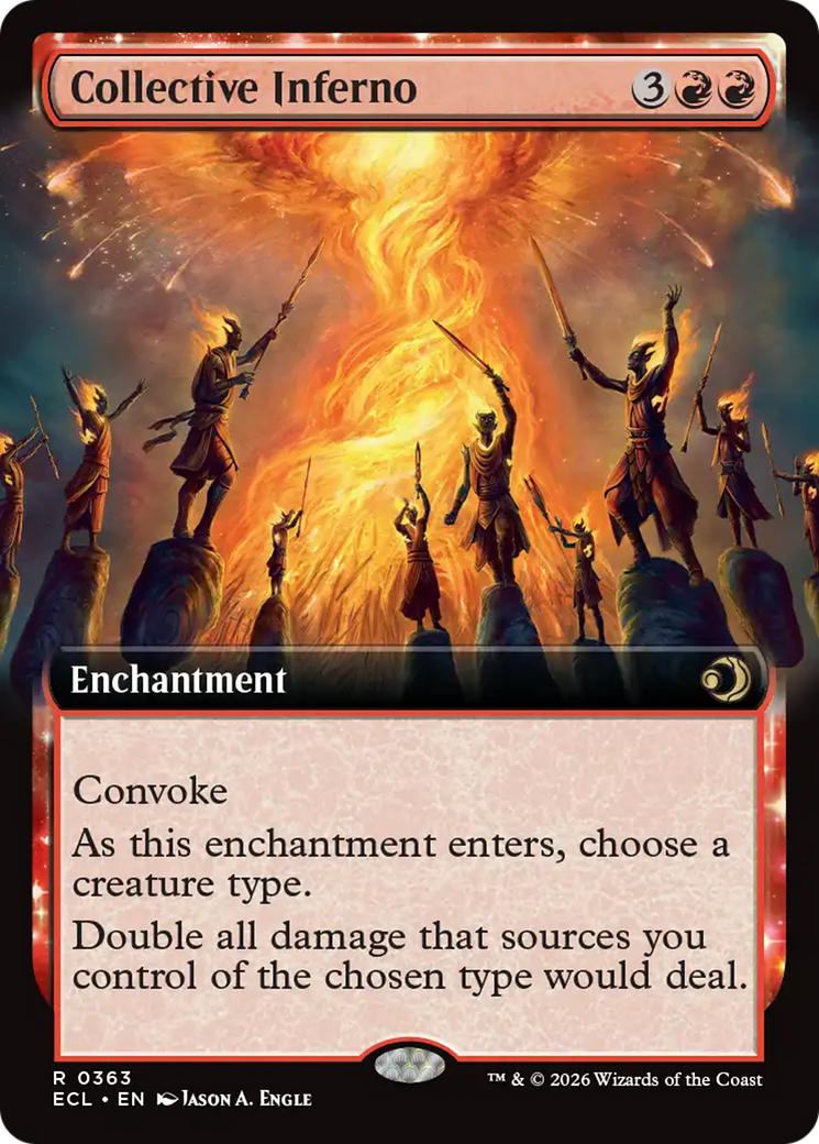 Collective Inferno (Extended Art) [Lorwyn Eclipsed] | Gate City Games LLC