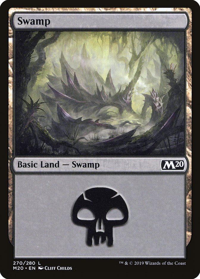 Swamp (270) [Core Set 2020] | Gate City Games LLC