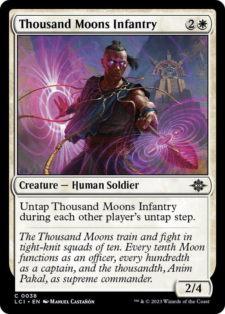 Thousand Moons Infantry [The Lost Caverns of Ixalan] | Gate City Games LLC