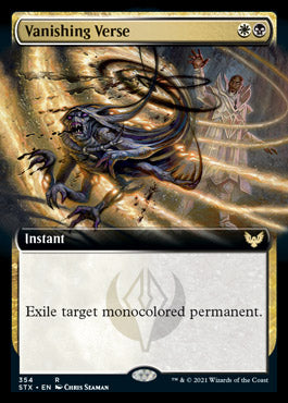 Vanishing Verse (Extended Art) [Strixhaven: School of Mages] | Gate City Games LLC