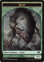 Beast // Snake (017) Double-Sided Token [Commander 2015 Tokens] | Gate City Games LLC