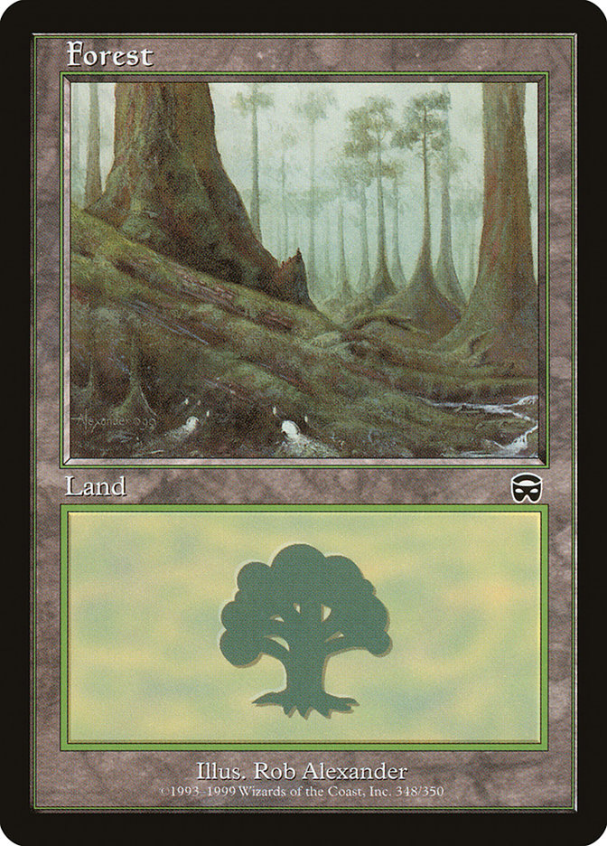 Forest (348) [Mercadian Masques] | Gate City Games LLC