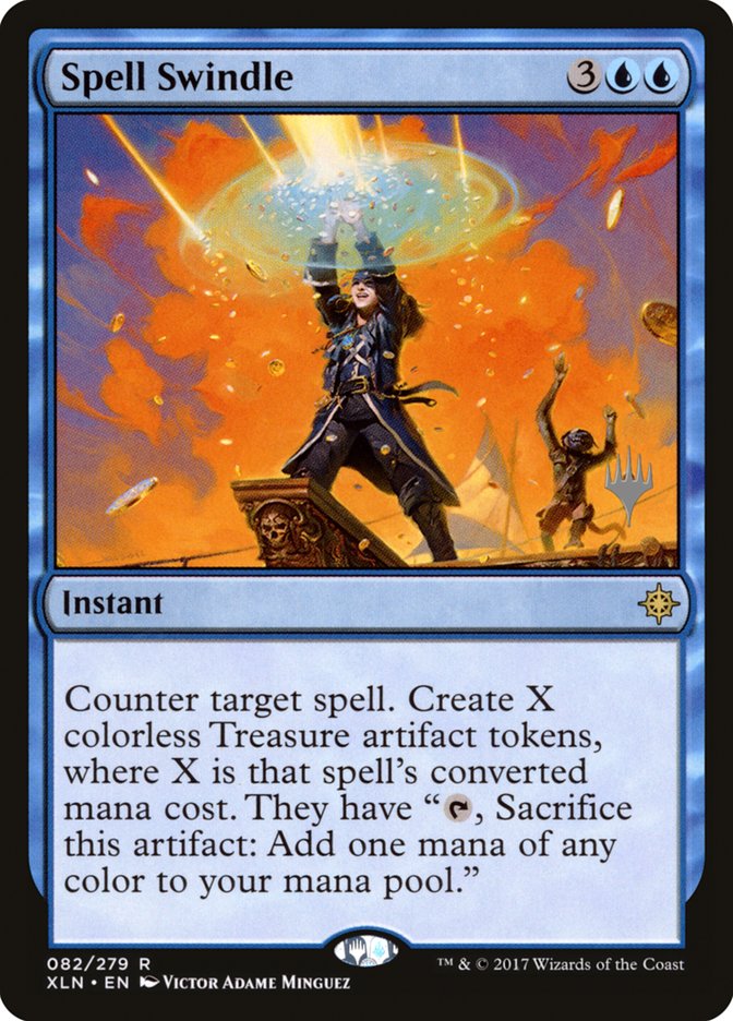 Spell Swindle (Promo Pack) [Ixalan Promos] | Gate City Games LLC