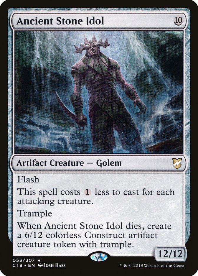 Ancient Stone Idol [Commander 2018] | Gate City Games LLC