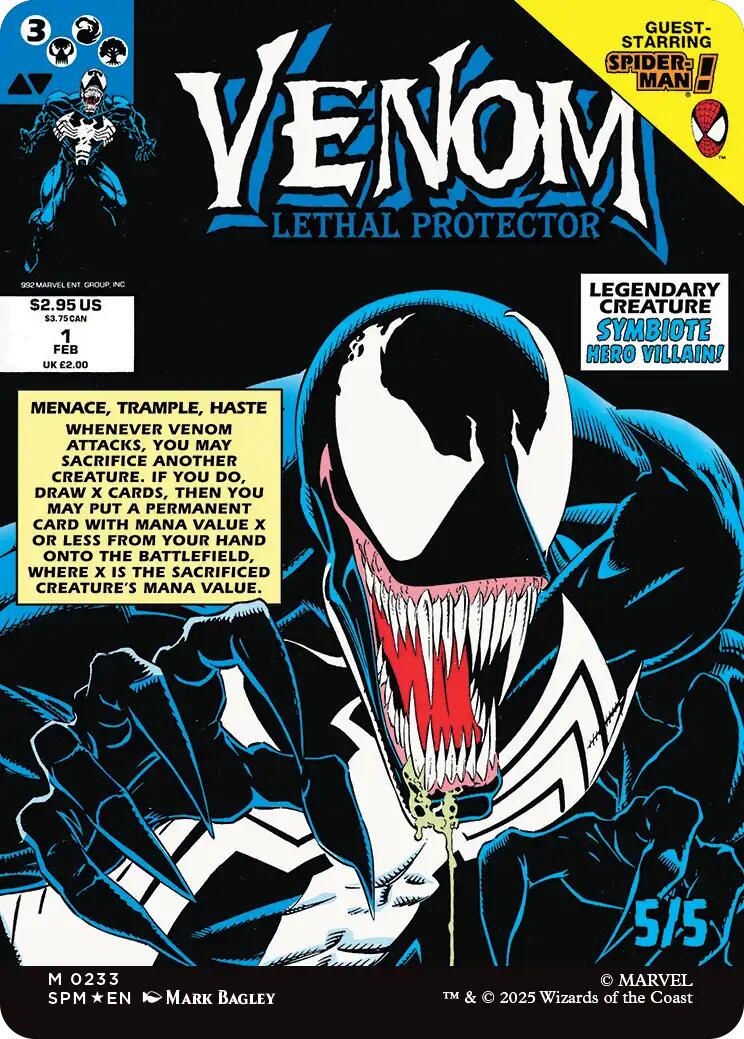 Eddie Brock (0233) (Borderless) [Marvel's Spider-Man] | Gate City Games LLC