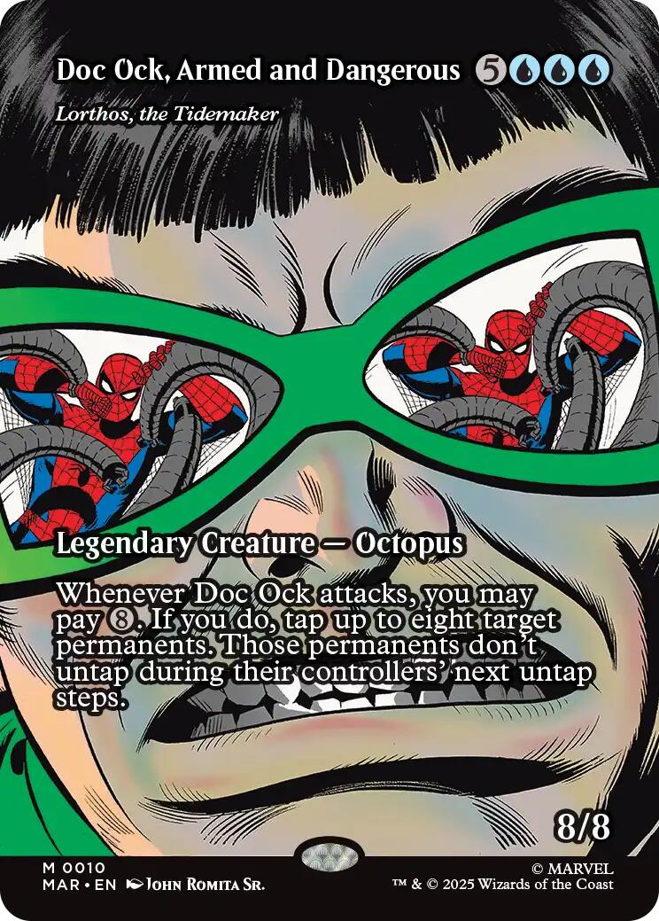 Doc Ock, Armed and Dangerous - Lorthos, the Tidemaker (Borderless) [Marvel's Spider-Man: Eternal-Legal] | Gate City Games LLC