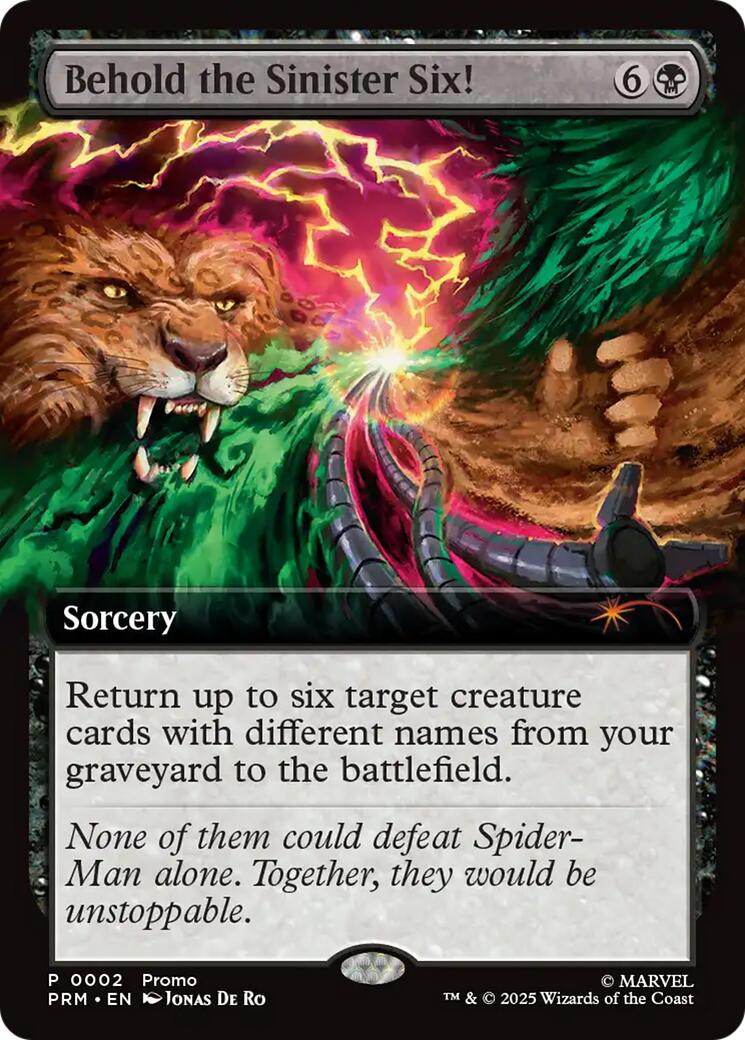 Behold the Sinister Six! [Marvel's Spider-Man Promos] | Gate City Games LLC