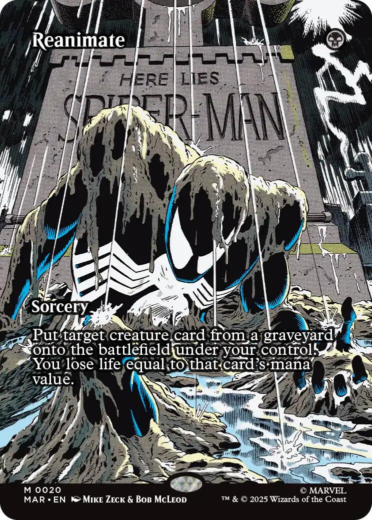 Reanimate (Borderless) [Marvel's Spider-Man: Eternal-Legal] | Gate City Games LLC