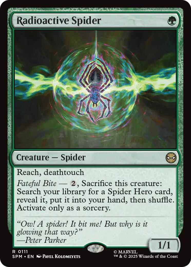Radioactive Spider [Marvel's Spider-Man] | Gate City Games LLC