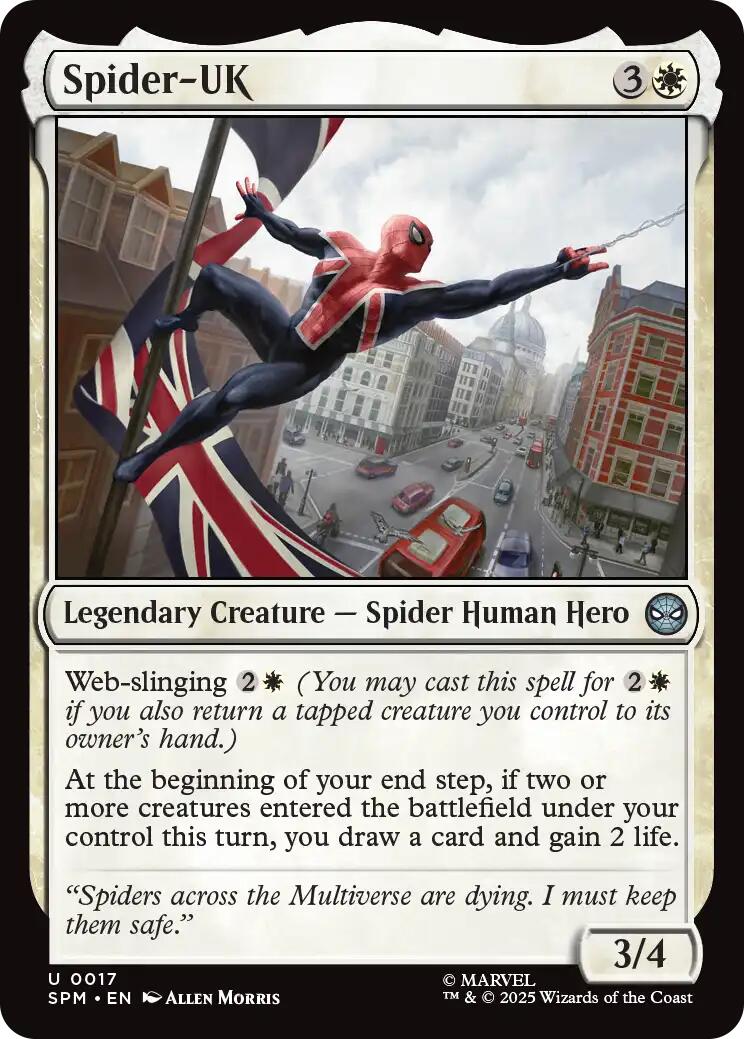 Spider-UK [Marvel's Spider-Man] | Gate City Games LLC