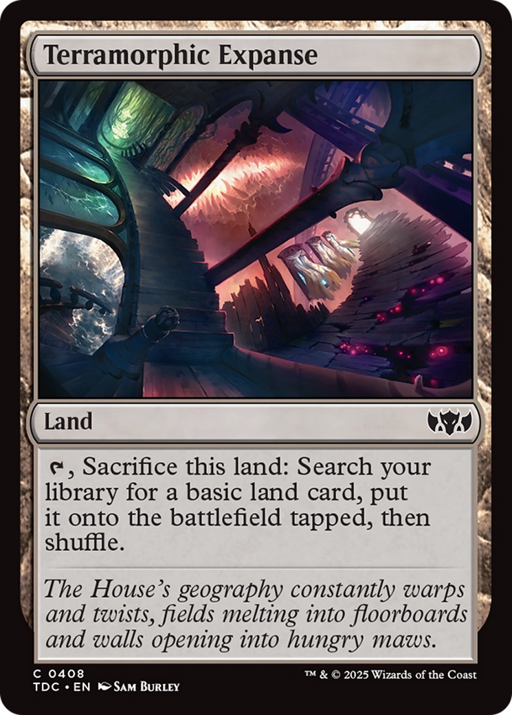 Terramorphic Expanse [Tarkir: Dragonstorm Commander] | Gate City Games LLC