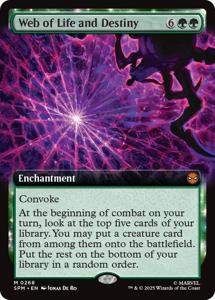 Web of Life and Destiny (Extended Art) [Marvel's Spider-Man] | Gate City Games LLC