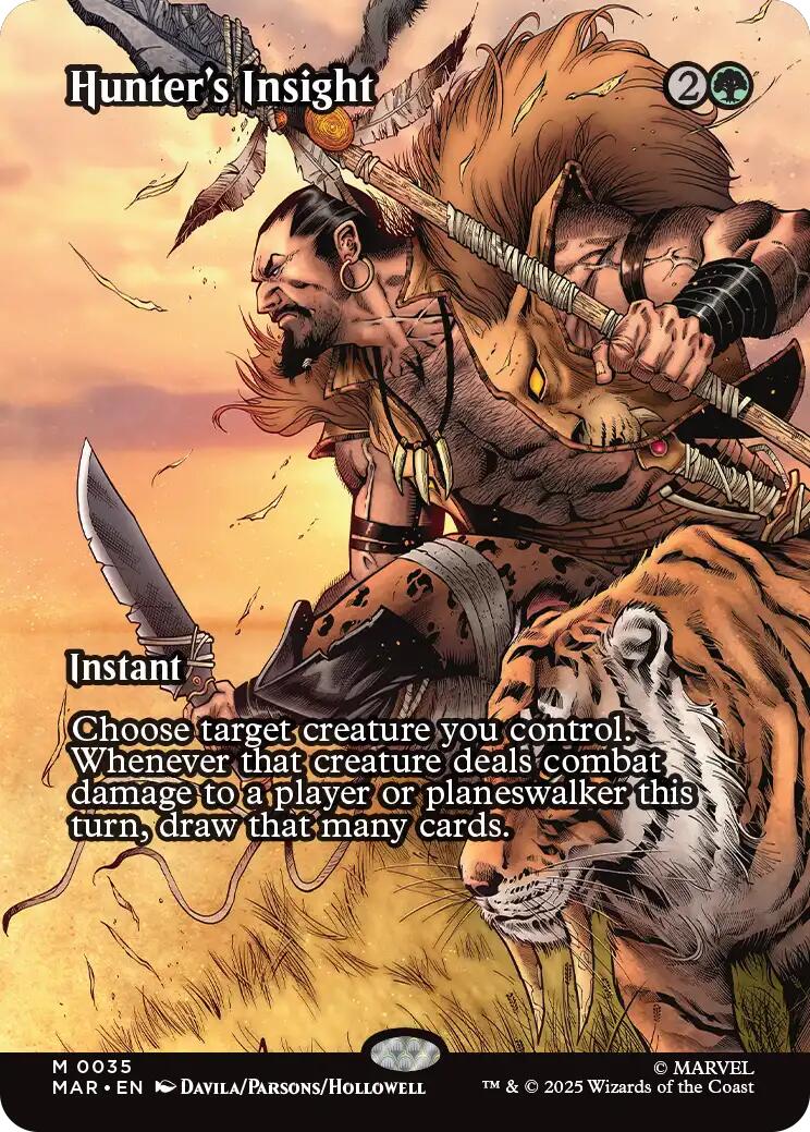 Hunter's Insight (Borderless) [Marvel's Spider-Man: Eternal-Legal] | Gate City Games LLC