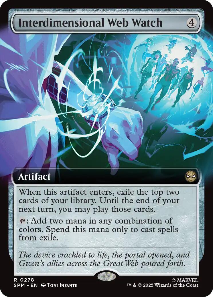 Interdimensional Web Watch (Extended Art) [Marvel's Spider-Man] | Gate City Games LLC