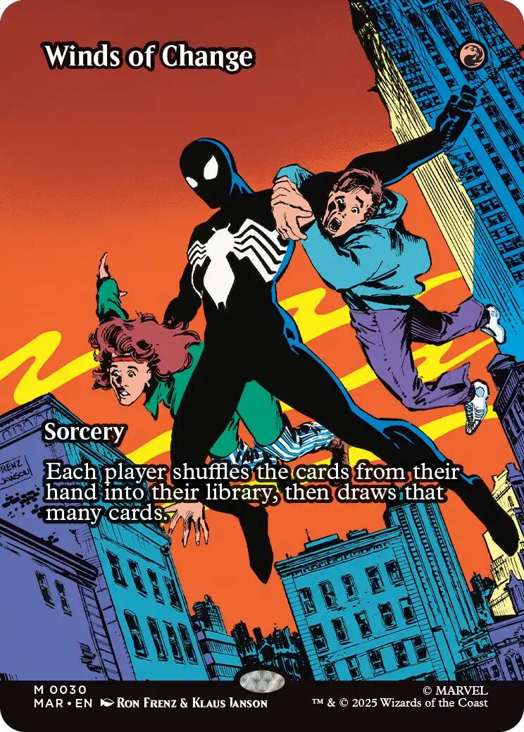 Winds of Change (Borderless) [Marvel's Spider-Man: Eternal-Legal] | Gate City Games LLC