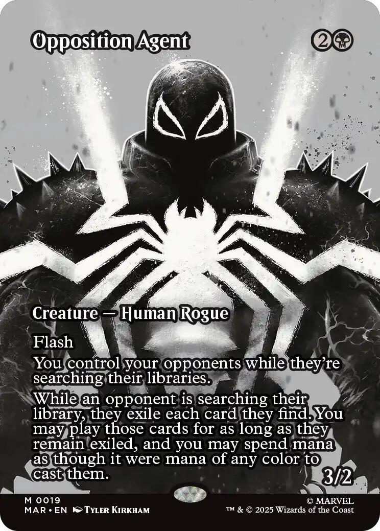 Opposition Agent (Borderless) [Marvel's Spider-Man: Eternal-Legal] | Gate City Games LLC