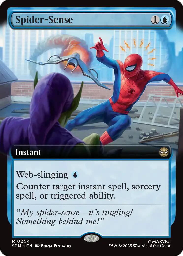 Spider-Sense (Extended Art) [Marvel's Spider-Man] | Gate City Games LLC
