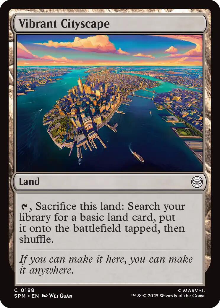 Vibrant Cityscape [Marvel's Spider-Man] | Gate City Games LLC