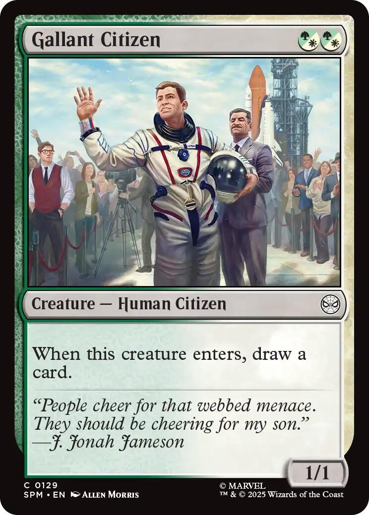 Gallant Citizen [Marvel's Spider-Man] | Gate City Games LLC