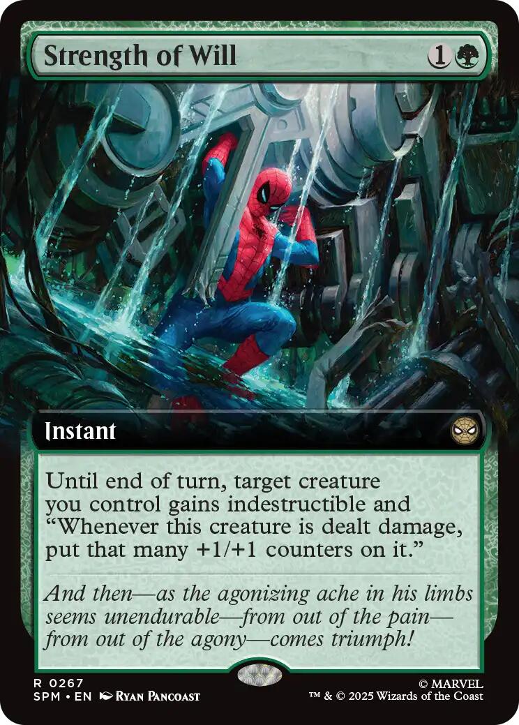 Strength of Will (Extended Art) [Marvel's Spider-Man] | Gate City Games LLC