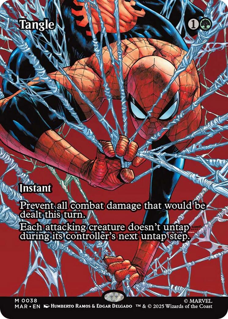 Tangle (Borderless) [Marvel's Spider-Man: Eternal-Legal] | Gate City Games LLC