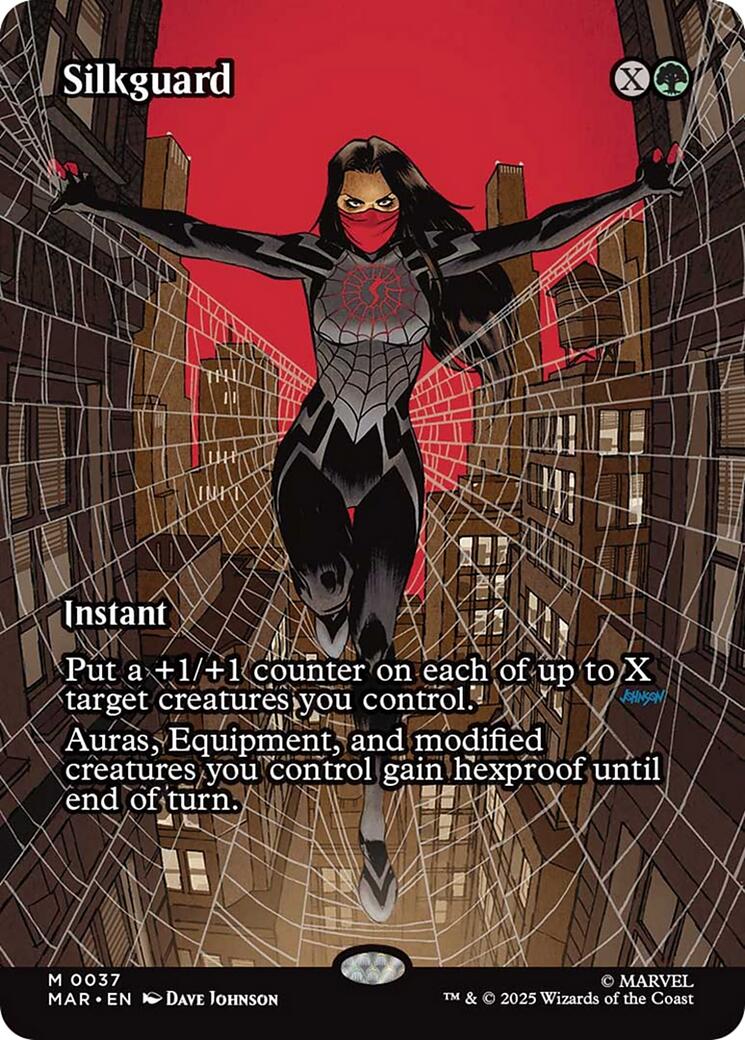Silkguard (Borderless) [Marvel's Spider-Man: Eternal-Legal] | Gate City Games LLC