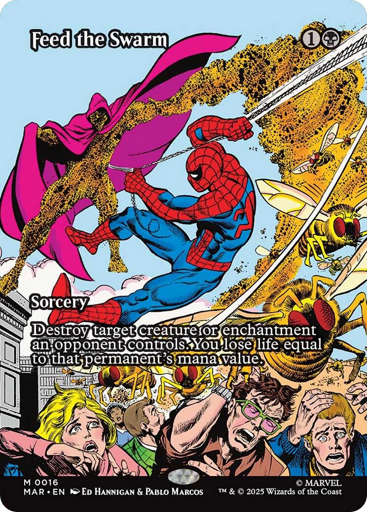 Feed the Swarm (Borderless) [Marvel's Spider-Man: Eternal-Legal] | Gate City Games LLC
