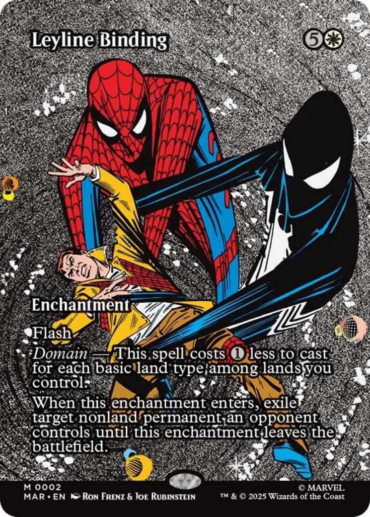 Leyline Binding (Borderless) [Marvel's Spider-Man: Eternal-Legal] | Gate City Games LLC