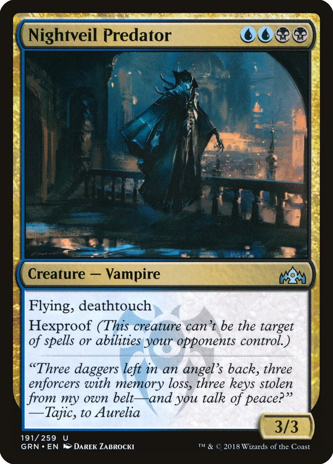 Nightveil Predator [Guilds of Ravnica] | Gate City Games LLC