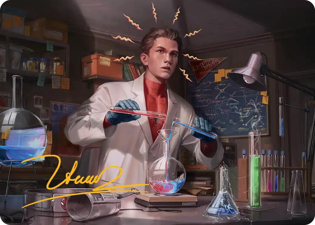 Peter Parker Art Card (3/54) (Gold-Stamped Signature) [Marvel's Spider-Man Art Series] | Gate City Games LLC