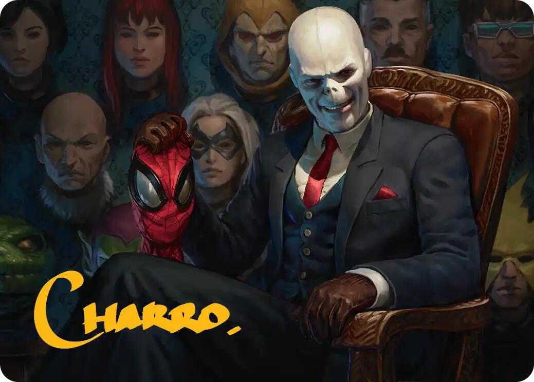 Chameleon, Master of Disguise Art Card (Gold-Stamped Signature) [Marvel's Spider-Man Art Series] | Gate City Games LLC
