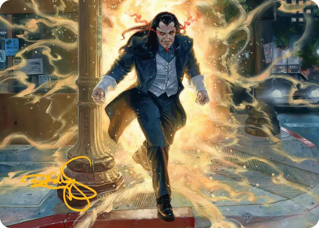 Morlun, Devourer of Spiders Art Card (Gold-Stamped Signature) [Marvel's Spider-Man Art Series] | Gate City Games LLC