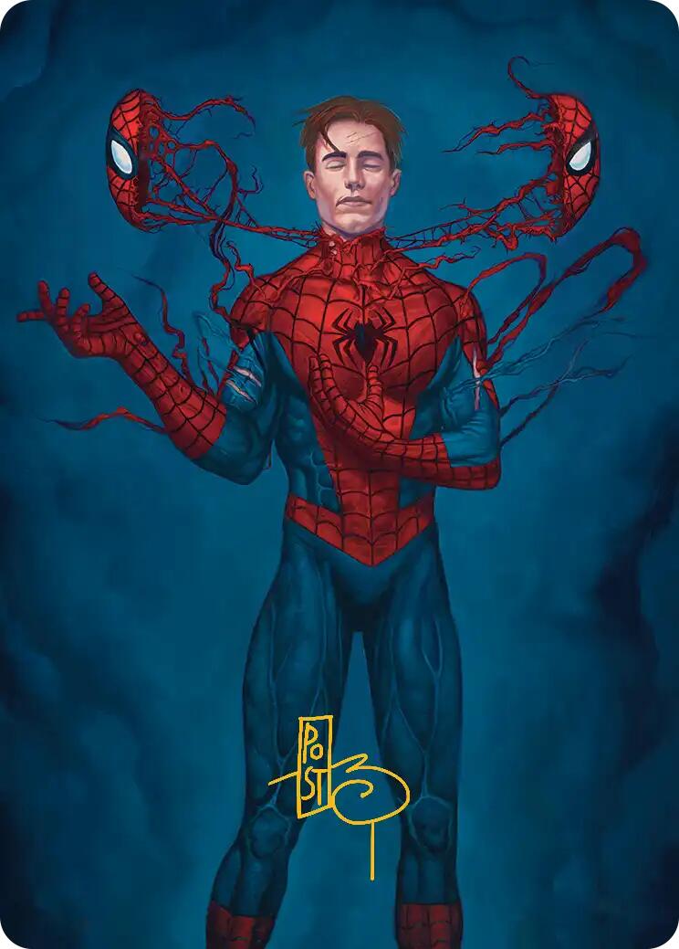 Secret Identity Art Card (Gold-Stamped Signature) [Marvel's Spider-Man Art Series] | Gate City Games LLC