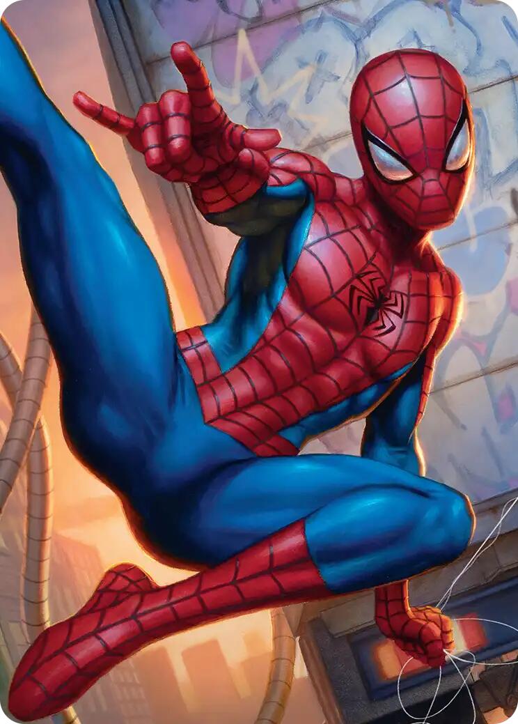 Sensational Spider-Man Art Card [Marvel's Spider-Man Art Series] | Gate City Games LLC