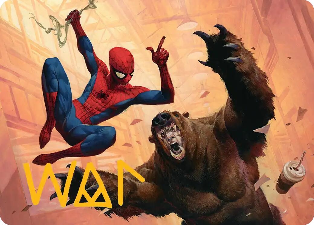 Wisecrack Art Card (Gold-Stamped Signature) [Marvel's Spider-Man Art Series] | Gate City Games LLC