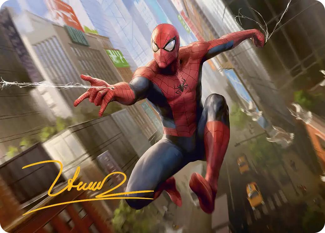 Amazing Spider-Man Art Card (24/54) (Gold-Stamped Signature) [Marvel's Spider-Man Art Series] | Gate City Games LLC