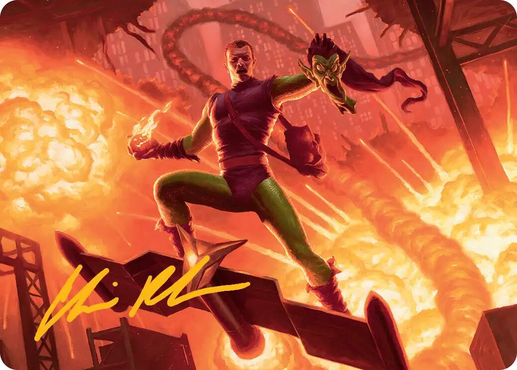 Green Goblin, Revenant Art Card (Gold-Stamped Signature) [Marvel's Spider-Man Art Series] | Gate City Games LLC