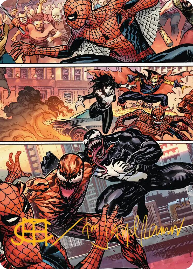 Maximum Carnage Art Card (Gold-Stamped Signature) [Marvel's Spider-Man Art Series] | Gate City Games LLC